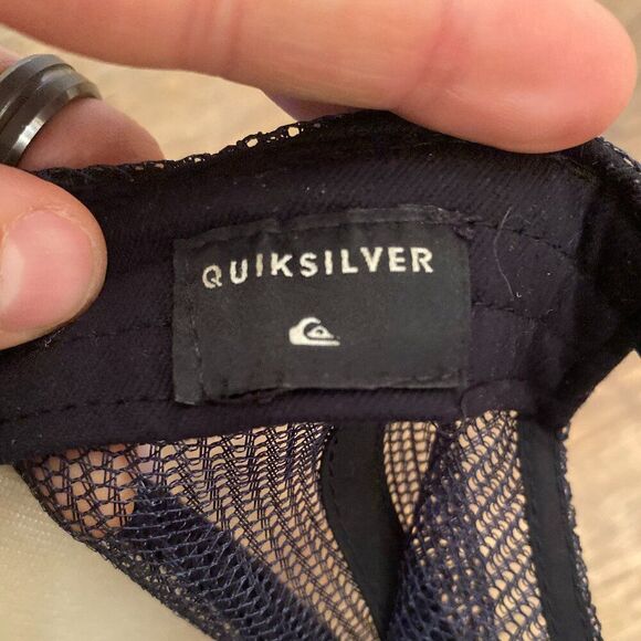 Little Boy Quiksilver USA Flag Mesh Back Snapback Hat Cap Little Boy One Size OS - Picture 3 of 3